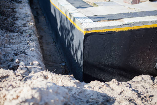 Professional Waterproofing technician working in Lapaz, IN